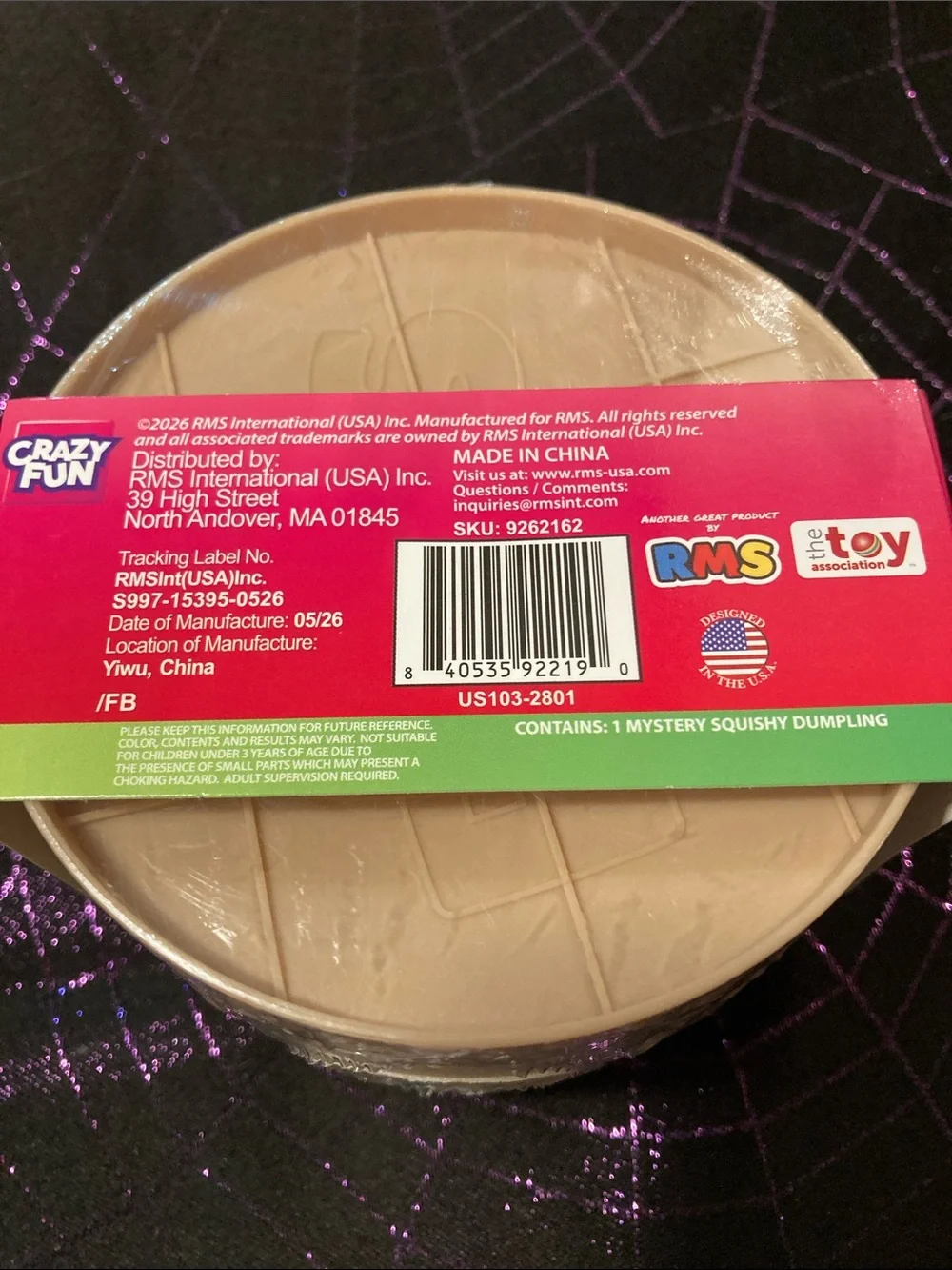 RMS unopened mystery